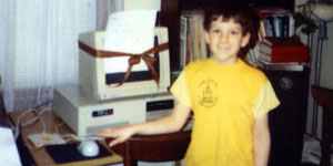 Dave as a kid